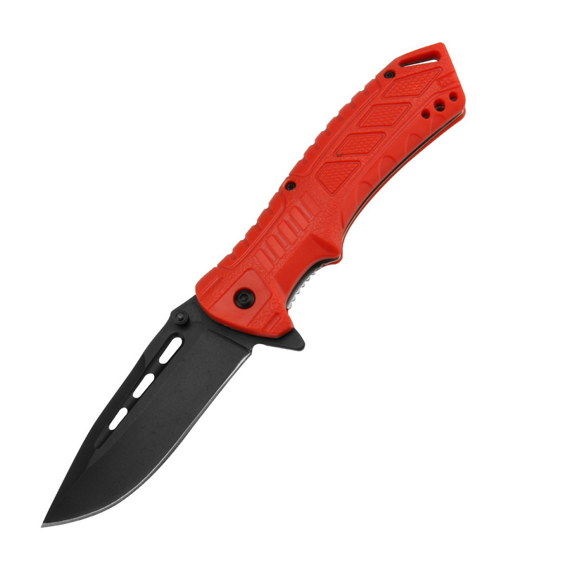 PK-1061 Custom Cheap Outdoor Knife Survival Black Blade Pocket Hunting Knife Folding