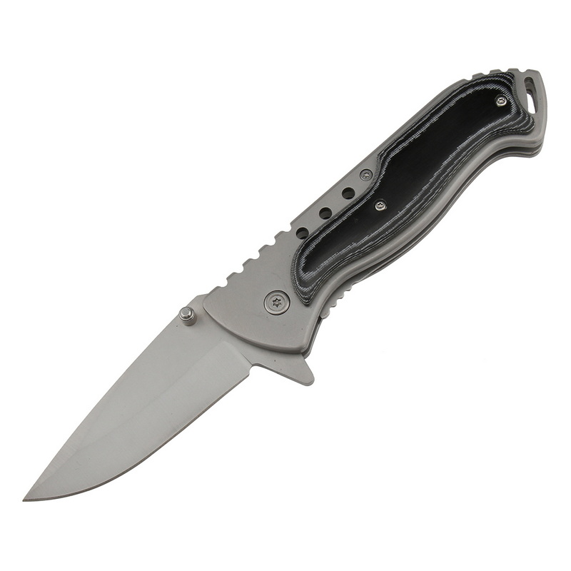 PK-1123 New Micarta Handle Folding Utility Knives Tactical Folding Camping Knives For Outdoor