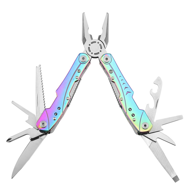MT-1029 Outdoor Camping Colorful Multi Tools Camping Tools Multi Function Plier