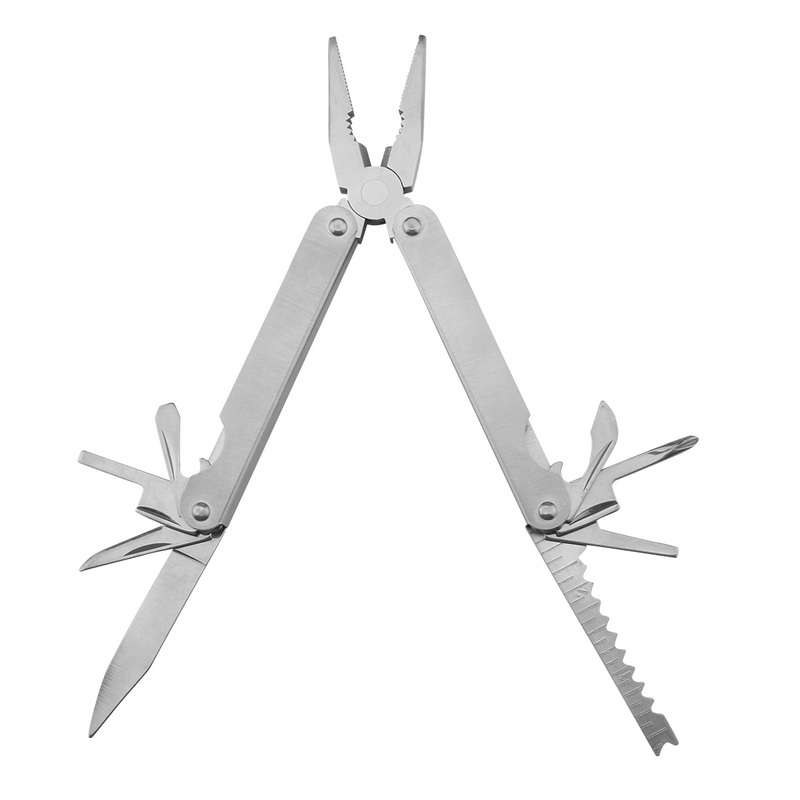 MT-1042 Hand Tools Multi Purpose Folding Steel Pliers Portable Outdoor Pliers