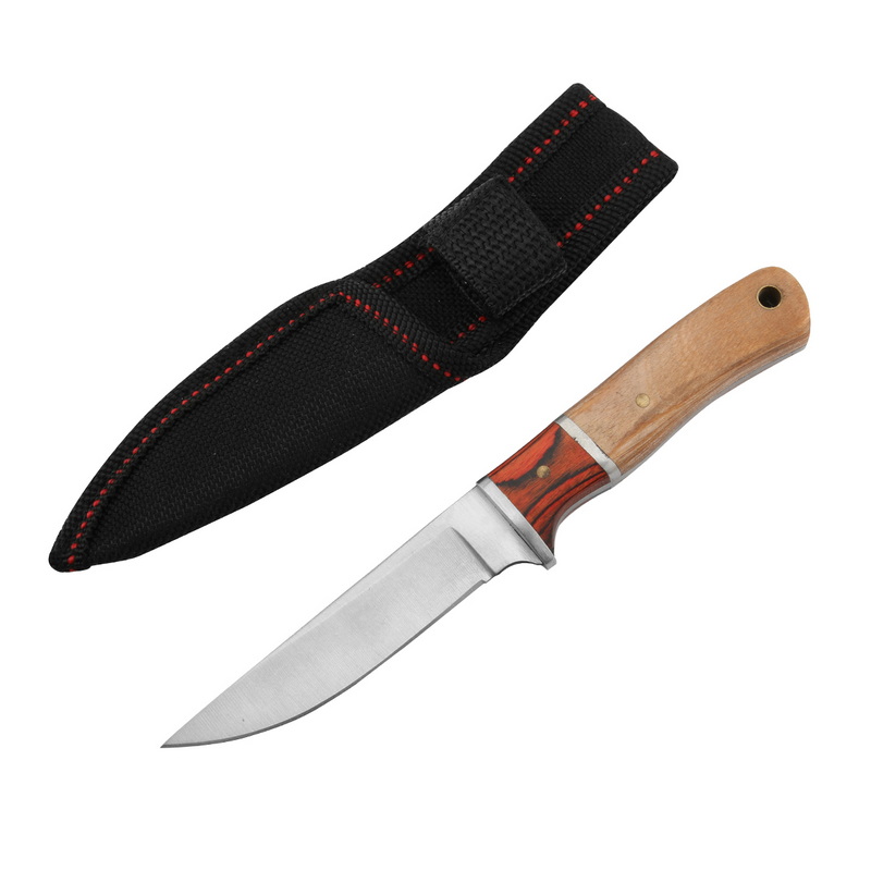 Wood Handle Hunting Knife