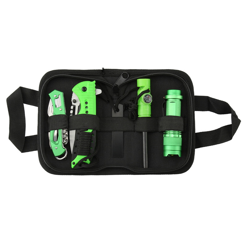 Green Color Multi Purpose Tools Set