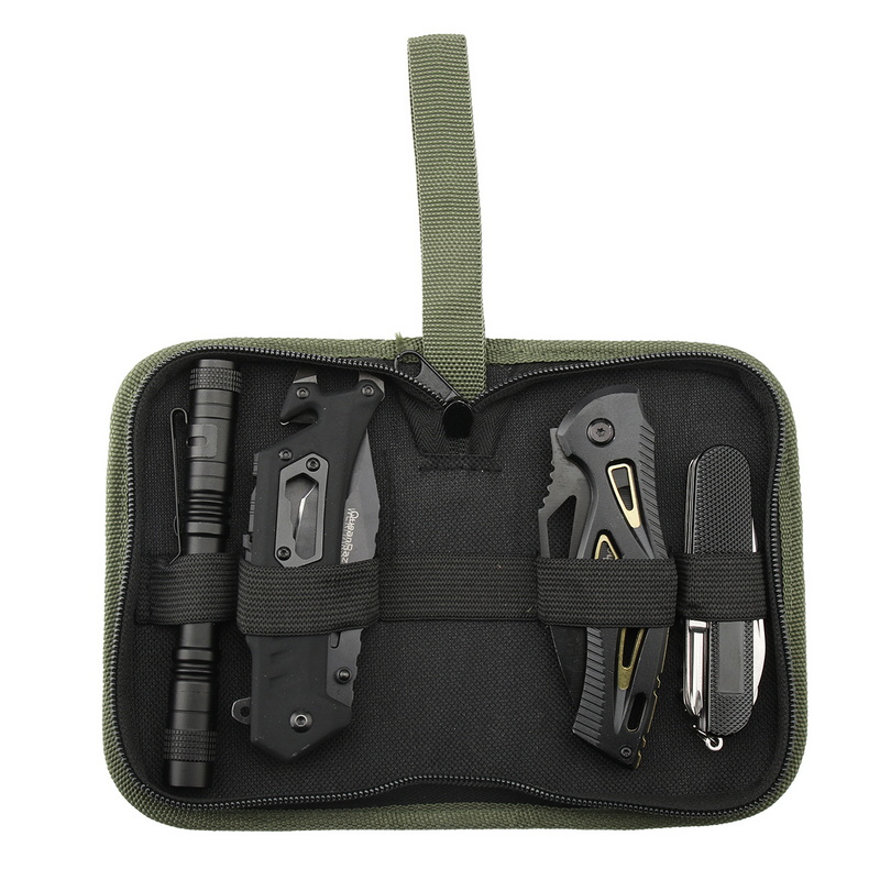 Black Tools Set Survival Knife