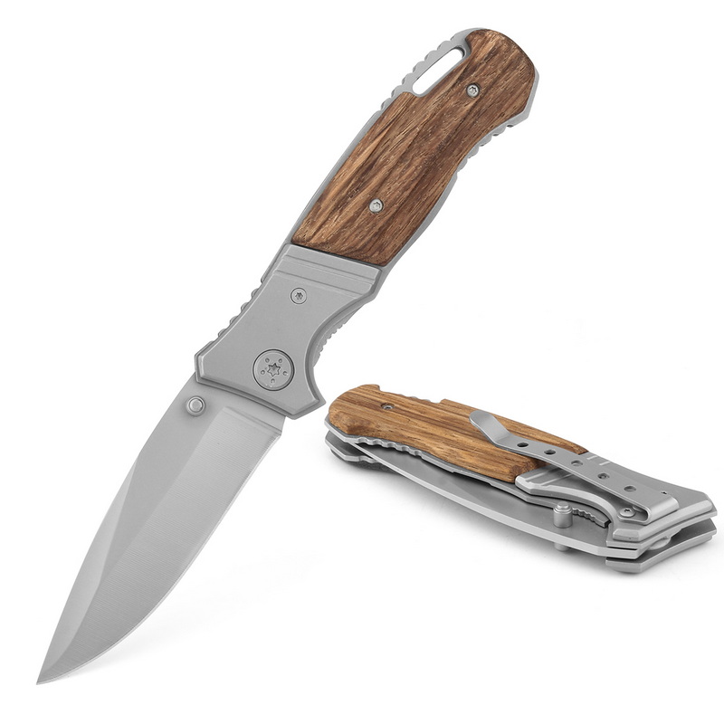 Wood Handle Pocket Knife