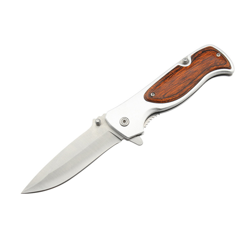 Multi Wood Steel Pocket Knife