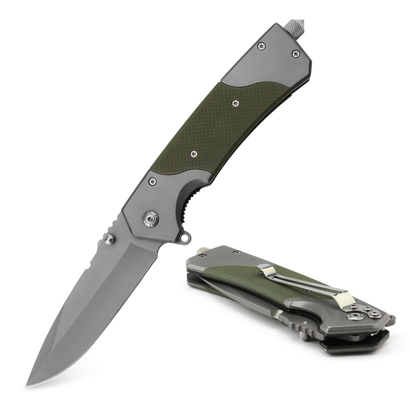 G10 Handle Pocket Knife