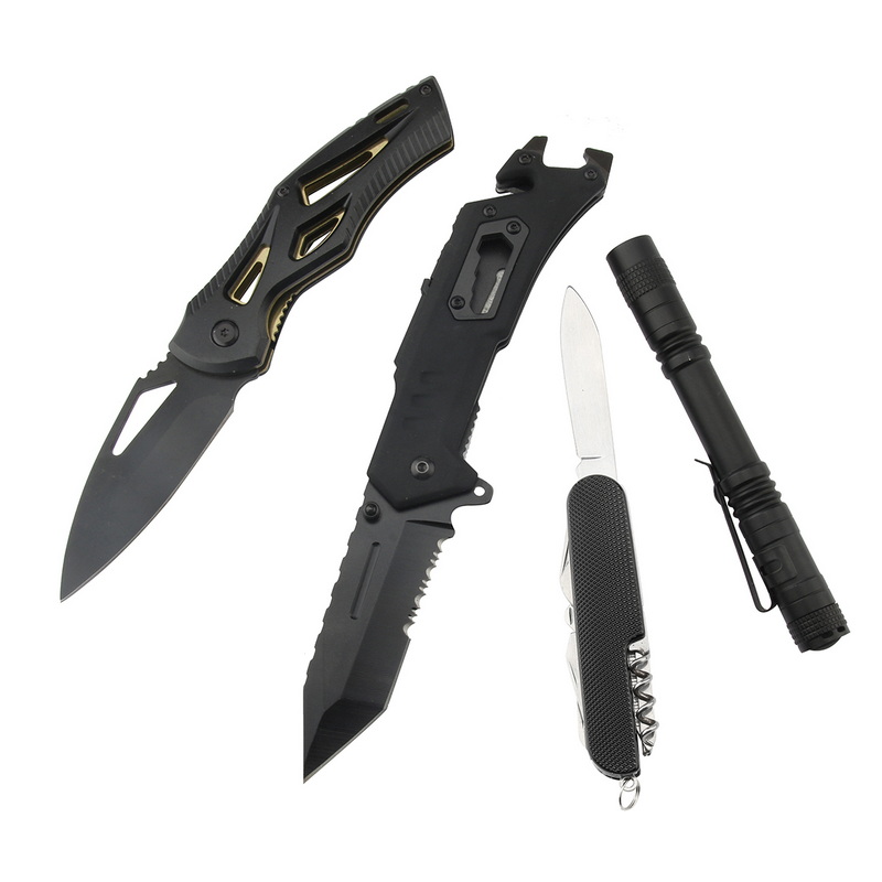 Black Coating Blade Factory Hot Sale Pocket Knife