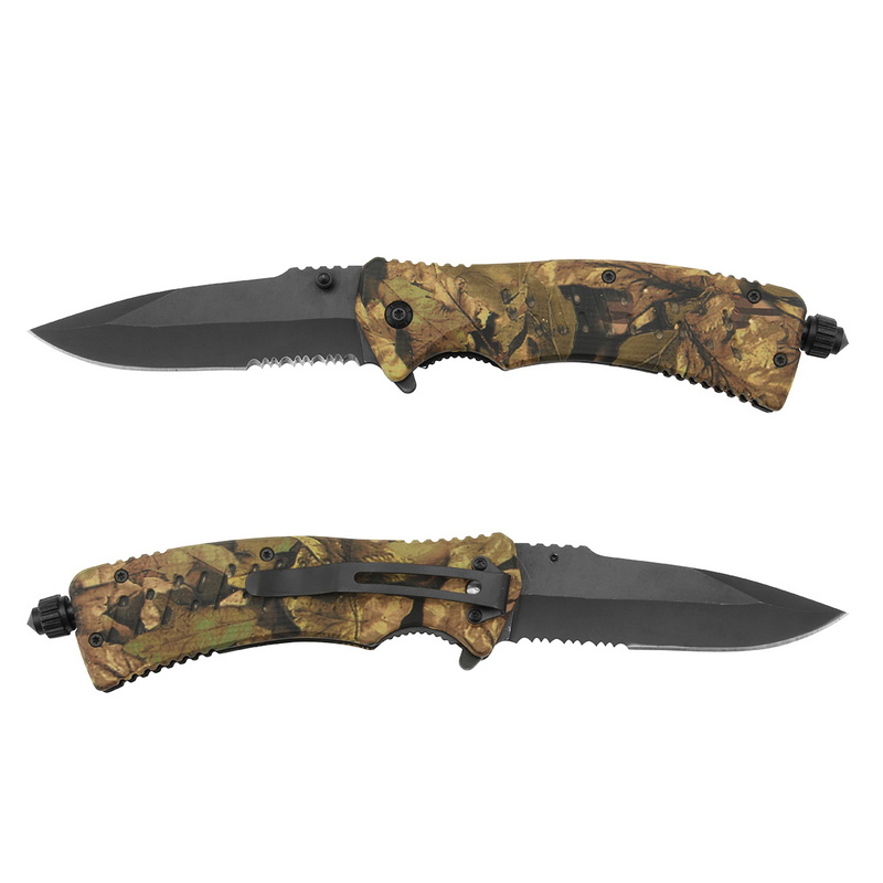 Camouflage Handle Outdoor Camp Knife