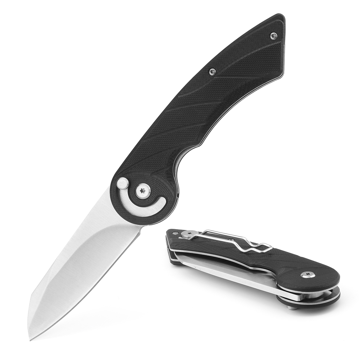 G10 Handle Folding Camping Knife