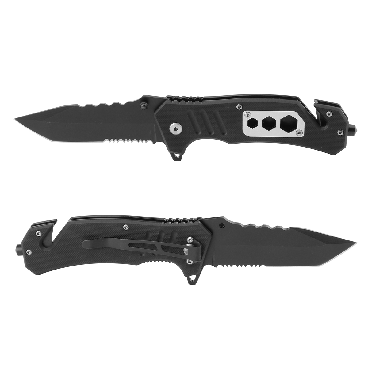 Folding Blade Knife Steel Survival Pocket Knives