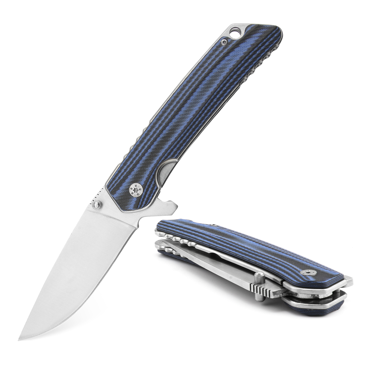 Multi-Function Folding Pocket Cutter Knife