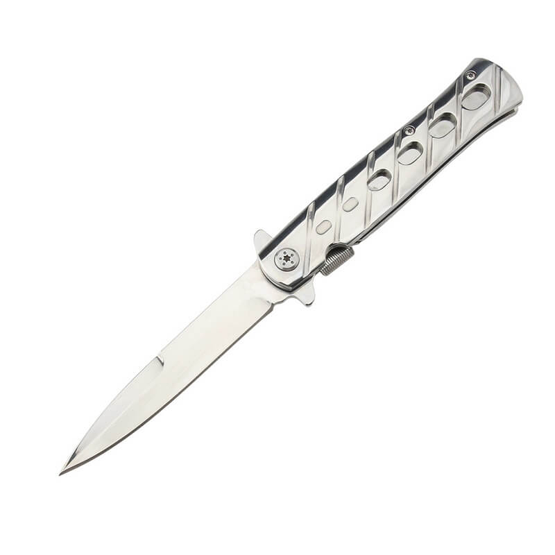 NK-4118 New Pocket Folding Camping Knife Handmade Multifunctional Tactical Knife Stainless Steel Damascus EDC Camping