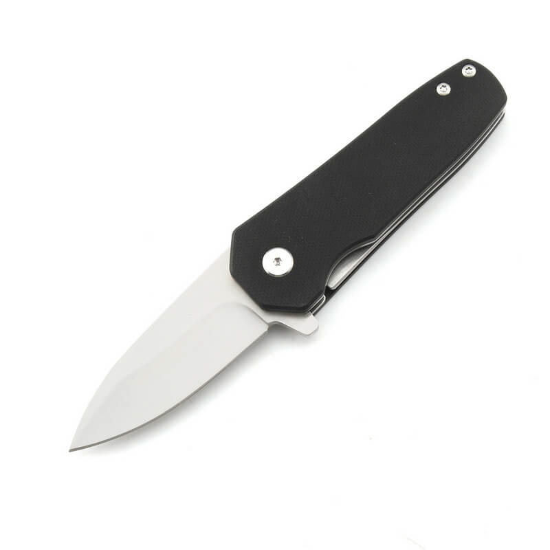 AK-3125 Mini Small Steel Outdoors Survival Camping Pocket Folding Knife With G10 Handle