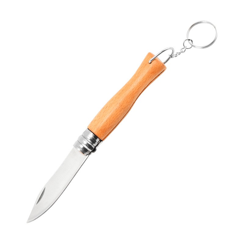 AK-3144 Outdoor Survival Tactical Knife Beech Handle Steel Blade for Camping EDC Customized
