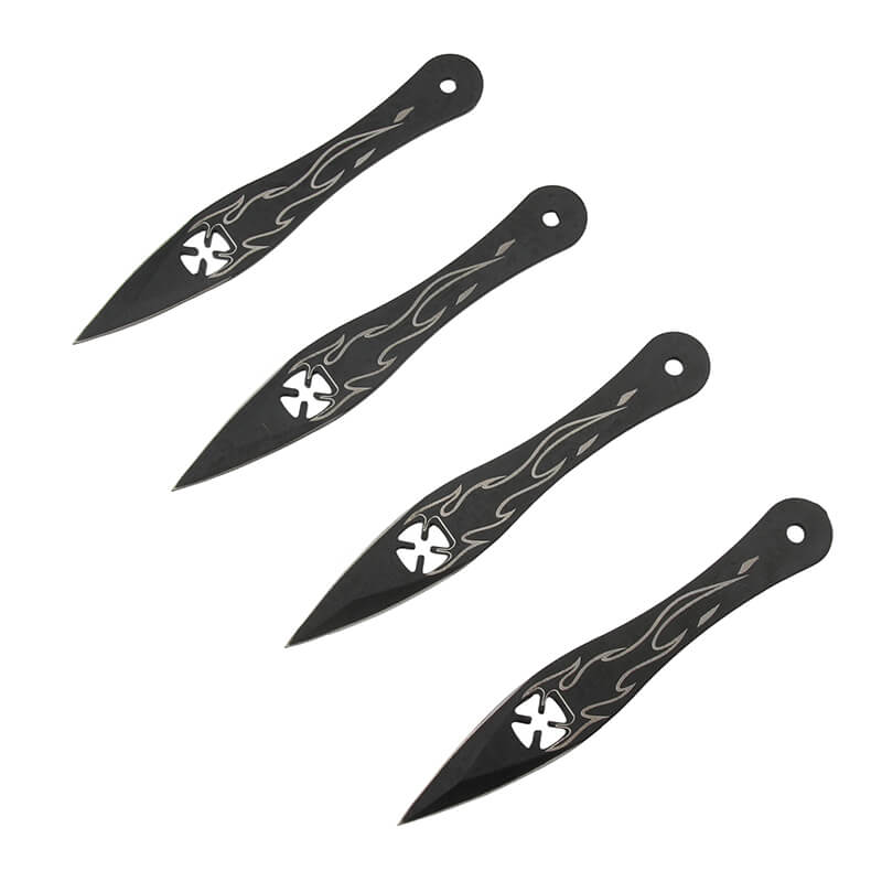 DS-2021 Outdoor Darts Knife Stainless Steel Dart Knife Outdoor Knife Training Survival Practice Dart