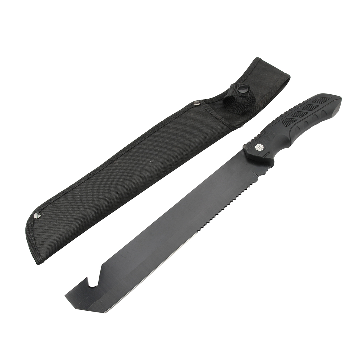 HT-8888 Stainless Steel Saw Knife High Hardness Tactical Hunting Knife for Outdoor Camping
