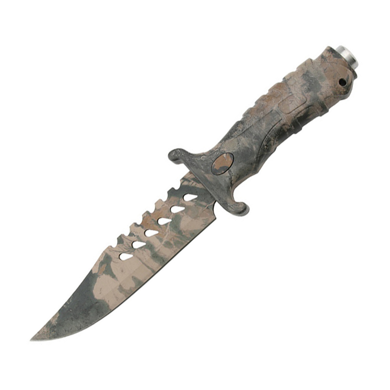 HT-8890 High Quality Stainless Steel Handle Saw Knife Outdoor Camping Hunting Saw Knife for DIY