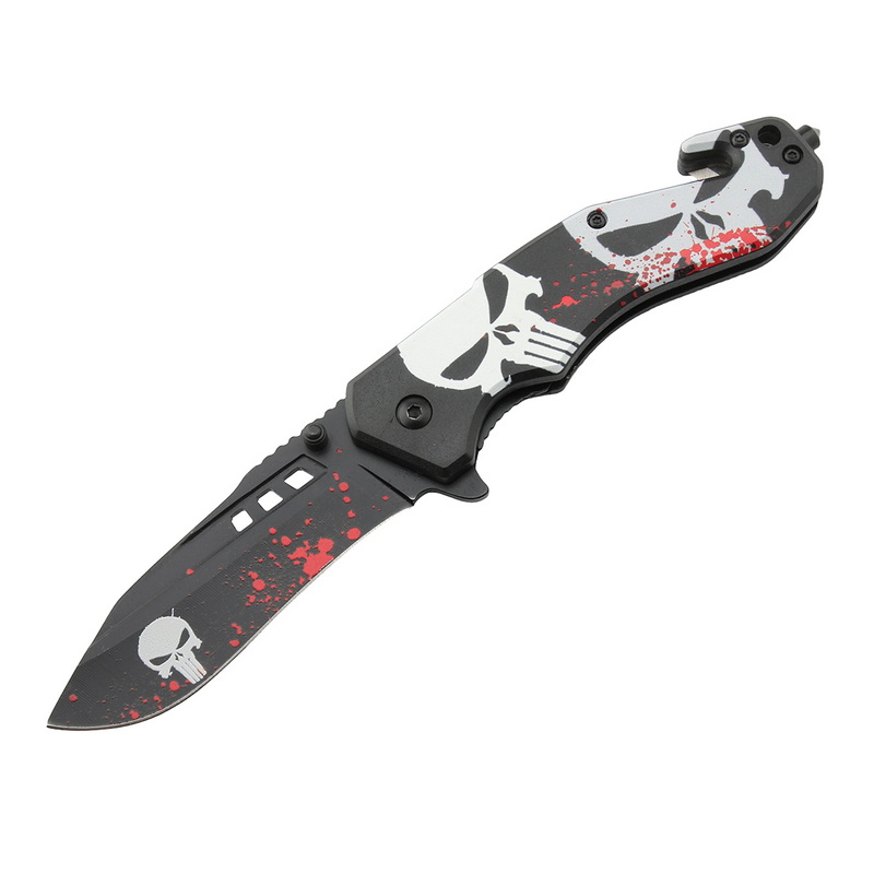 PK-1223 Pocket Folding Knife Blade Multi Purpose Fixed Blade Tactical Pocket Knife
