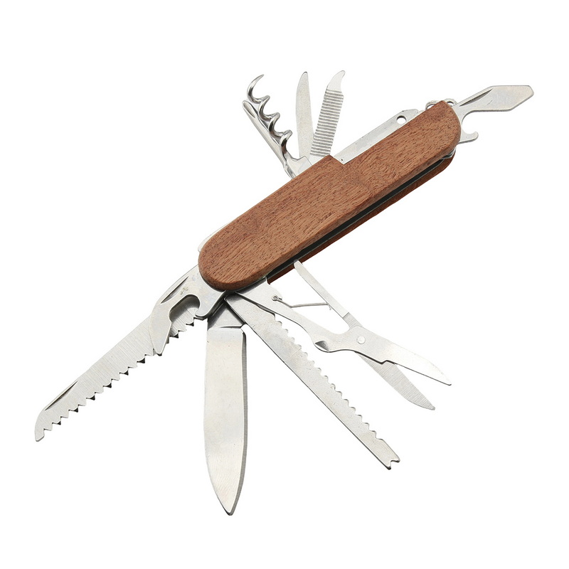 MT-1099 Hunting Camping Multifunctional Folding Multi Tool Portable Stainless Steel Blade Tools