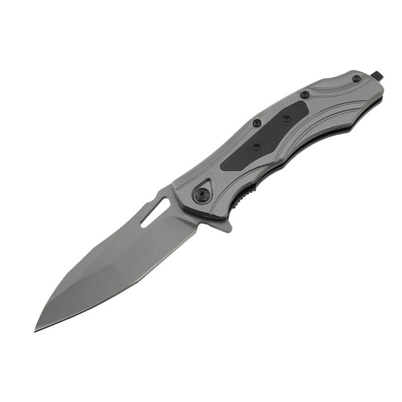 PK-1198 G10 Handle Stainless Steel Camping Knife Outdoor Customized OEM Mini Folding Knife