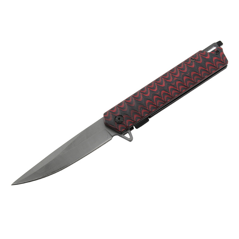 PK-1206 Outdoor Survival Hunting Multi Purpose Edc Folding Steel Blade Survival Tactical Knife