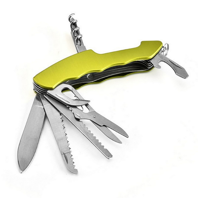 MT-1090 Camping Accessory Outdoor Survival Pocket Knife Multi-Function Tool EDC Utility Knife