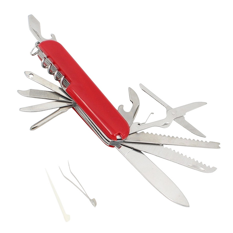 MT-1092 Multi-function 11 in 1 Folding Knife Outdoor Tools Folding Hunting Edc Multi Knife