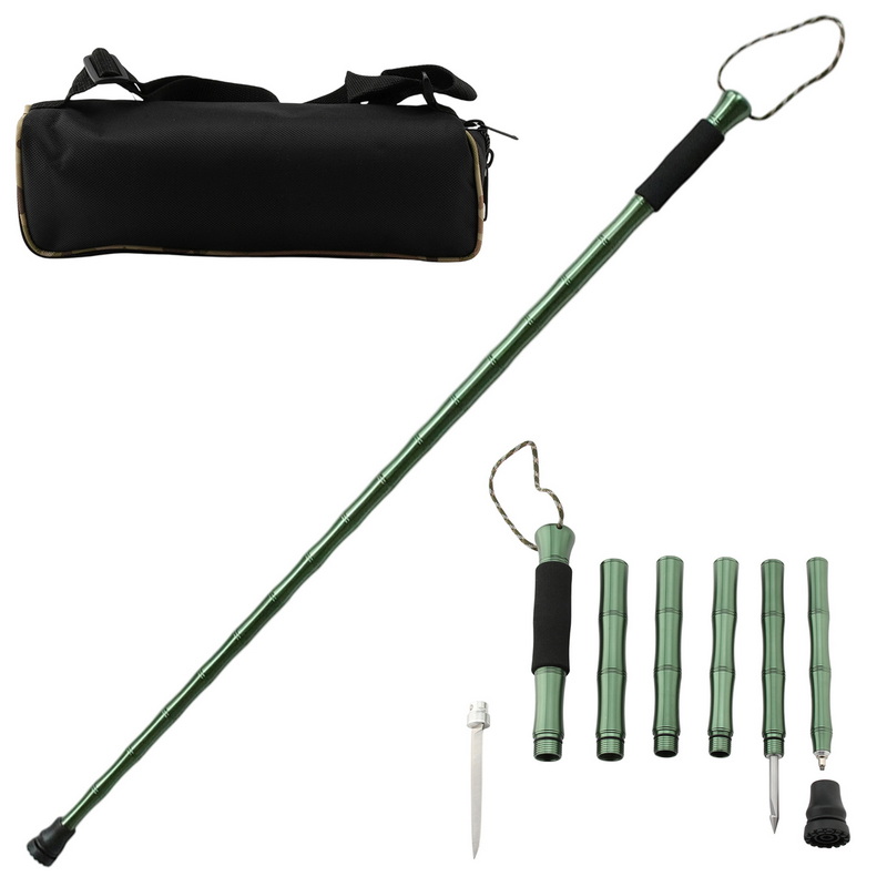 Outdoor Aluminum Alloy Hiking and Mountaineering Walking Stick