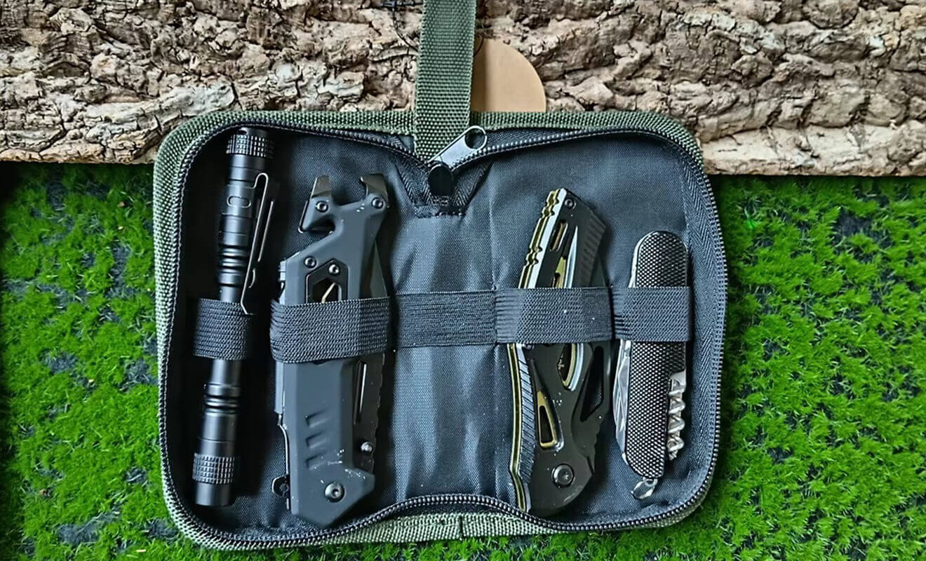 The All-in-One Companion for Wilderness Survival: Camouflage Tactical Tool Kit