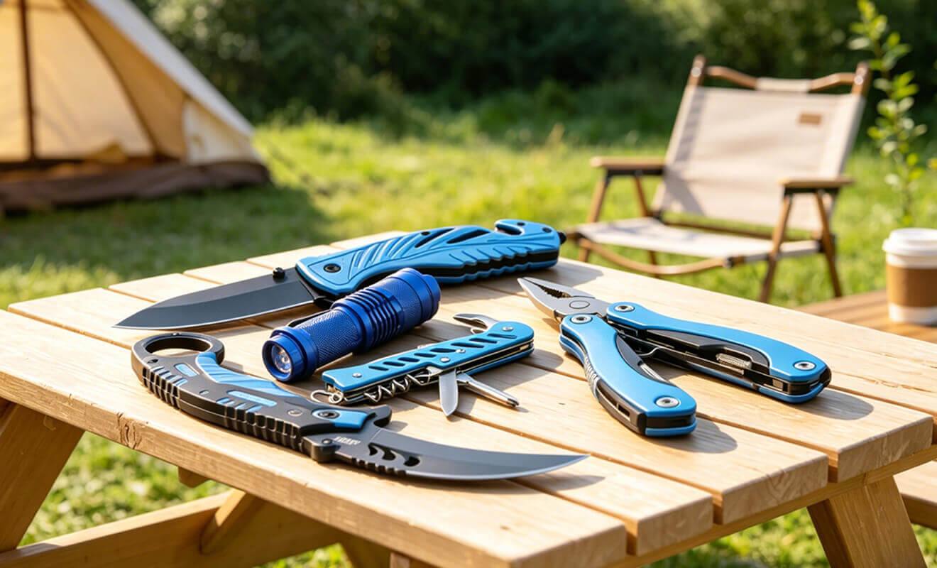 Complete Outdoor Survival Tool Kit – All-in-One Gear Bag for Camping, Hiking & Jungle Exploration